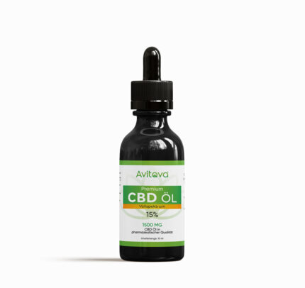 Avitava 15 % CBD Premium Vollspektrum Öl 10 ml